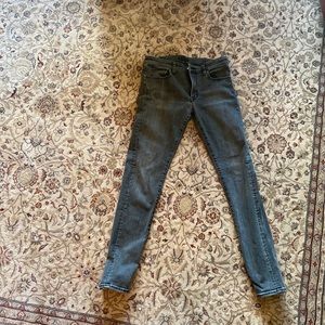 DARK GREY UNIQLO JEANS